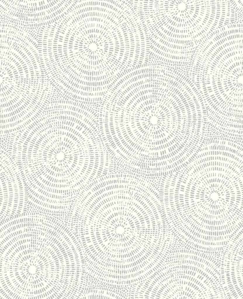 A-Street Prints Ripple Shibori Grey Wallpaper