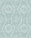 A-Street Prints Signature by Sarah Richardson 2785-24803 Aqua Wallpaper