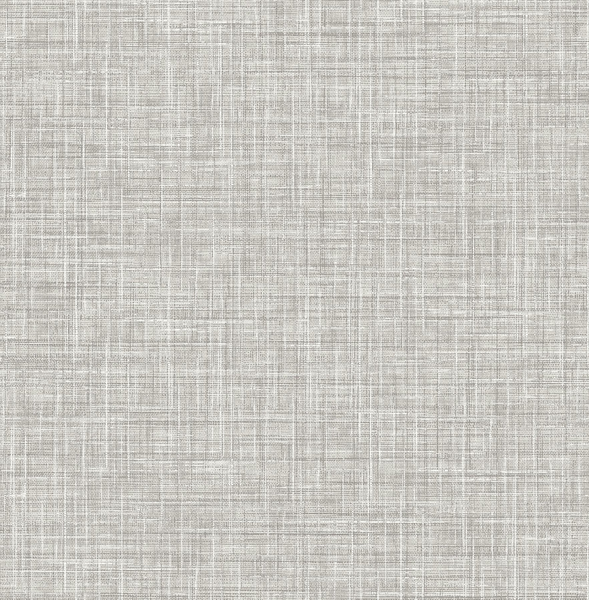 A-Street Prints Poise Grey Linen Wallpaper