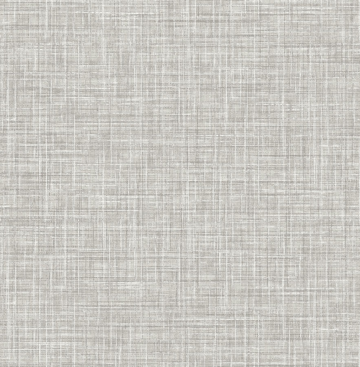 A-Street Prints Poise Linen Grey Wallpaper