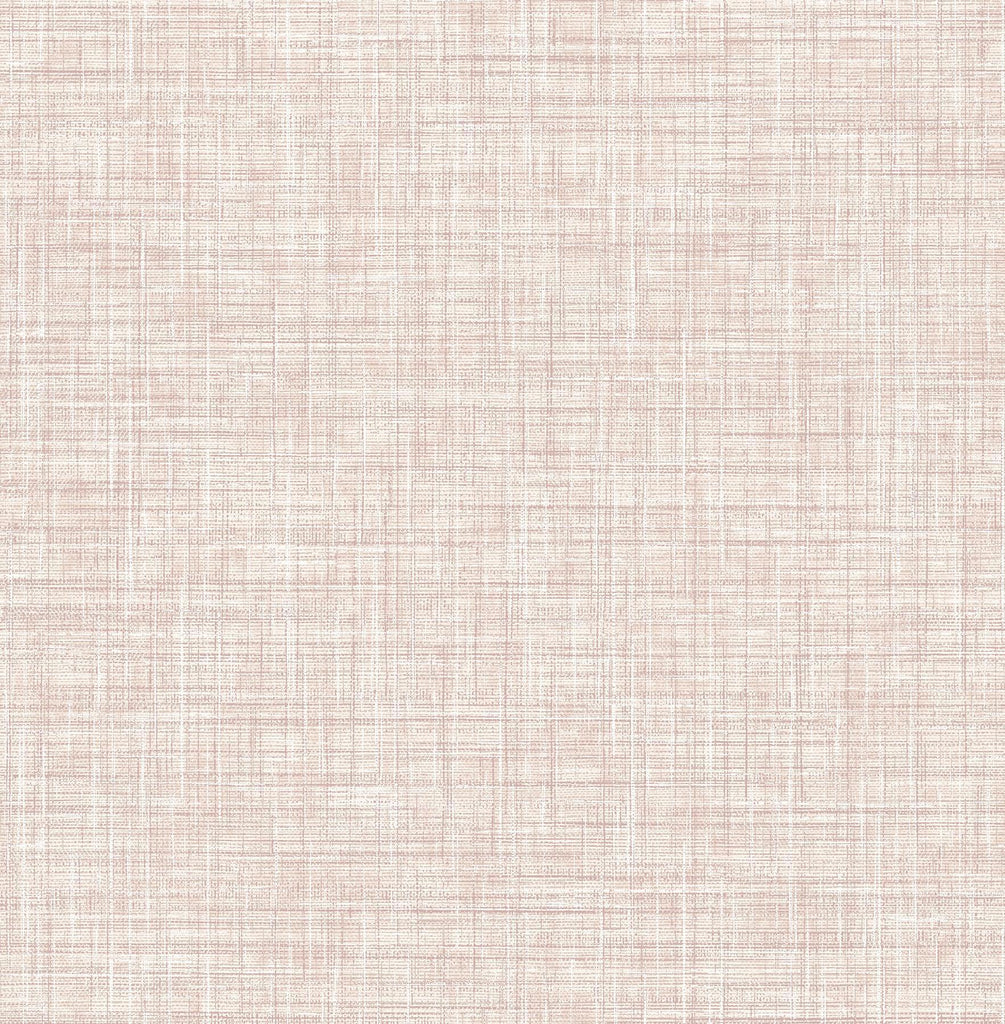 A-Street Prints Poise Pink Linen Wallpaper