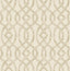 A-Street Prints Ethereal Bronze Trellis Wallpaper