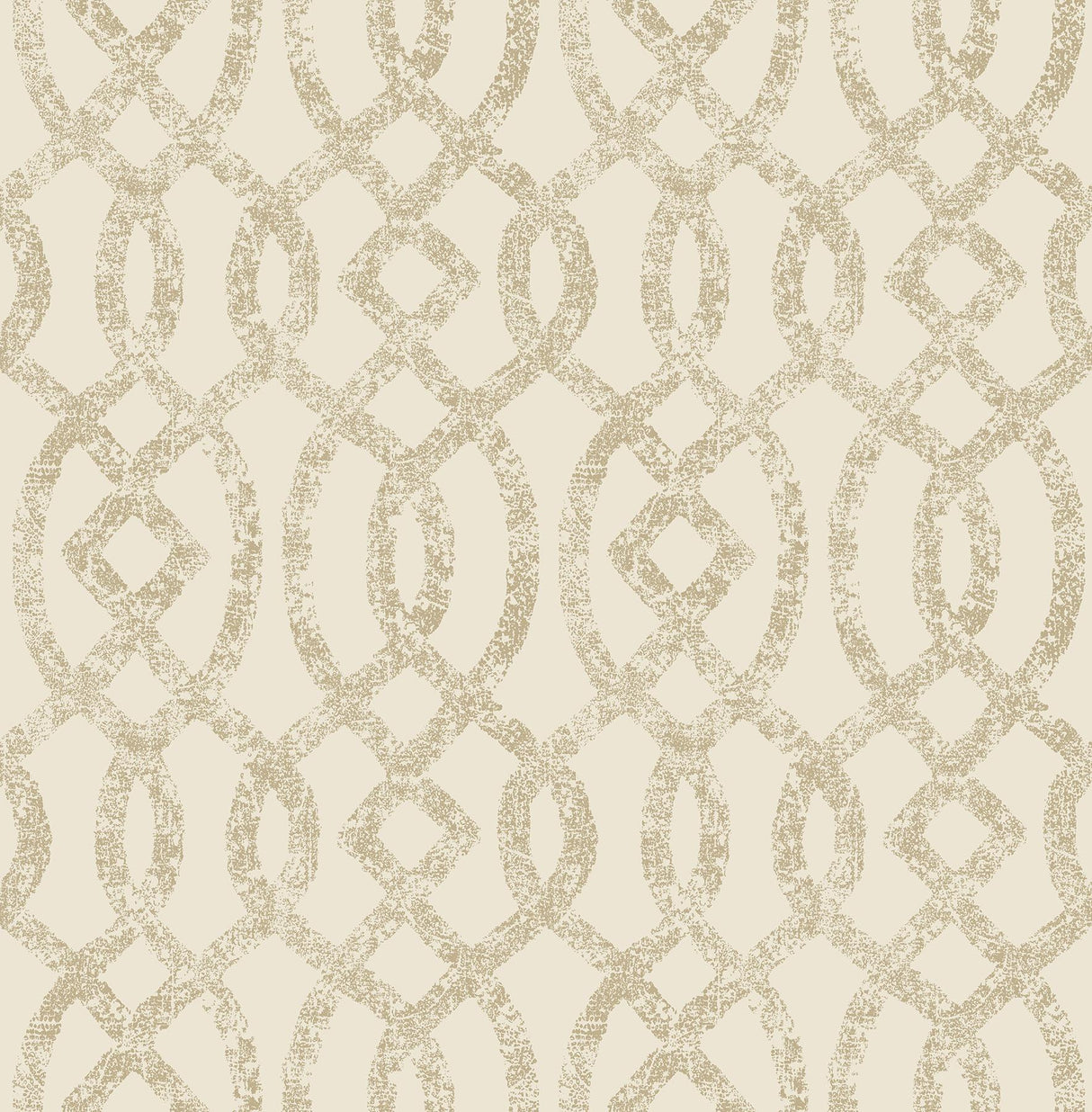 A-Street Prints Ethereal Trellis Bronze Wallpaper