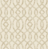 A-Street Prints Ethereal Trellis Bronze Wallpaper