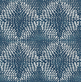 A-Street Prints Ethos Sapphire Abstract Wallpaper