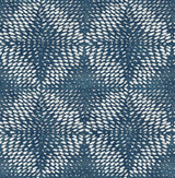 A-Street Prints Ethos Abstract Sapphire Wallpaper