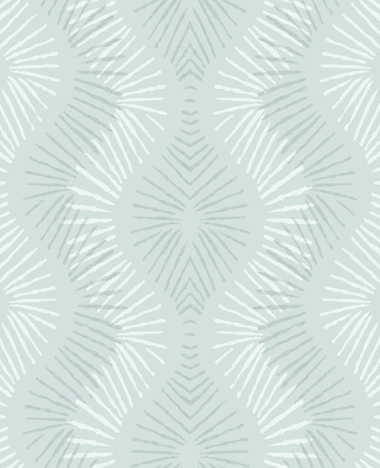 A-Street Prints Feliz Seafoam Beaded Ogee Wallpaper