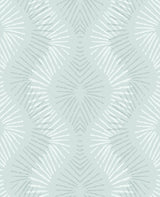A-Street Prints Feliz Beaded Ogee Seafoam Wallpaper
