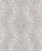 A-Street Prints Feliz Champagne Beaded Ogee Wallpaper