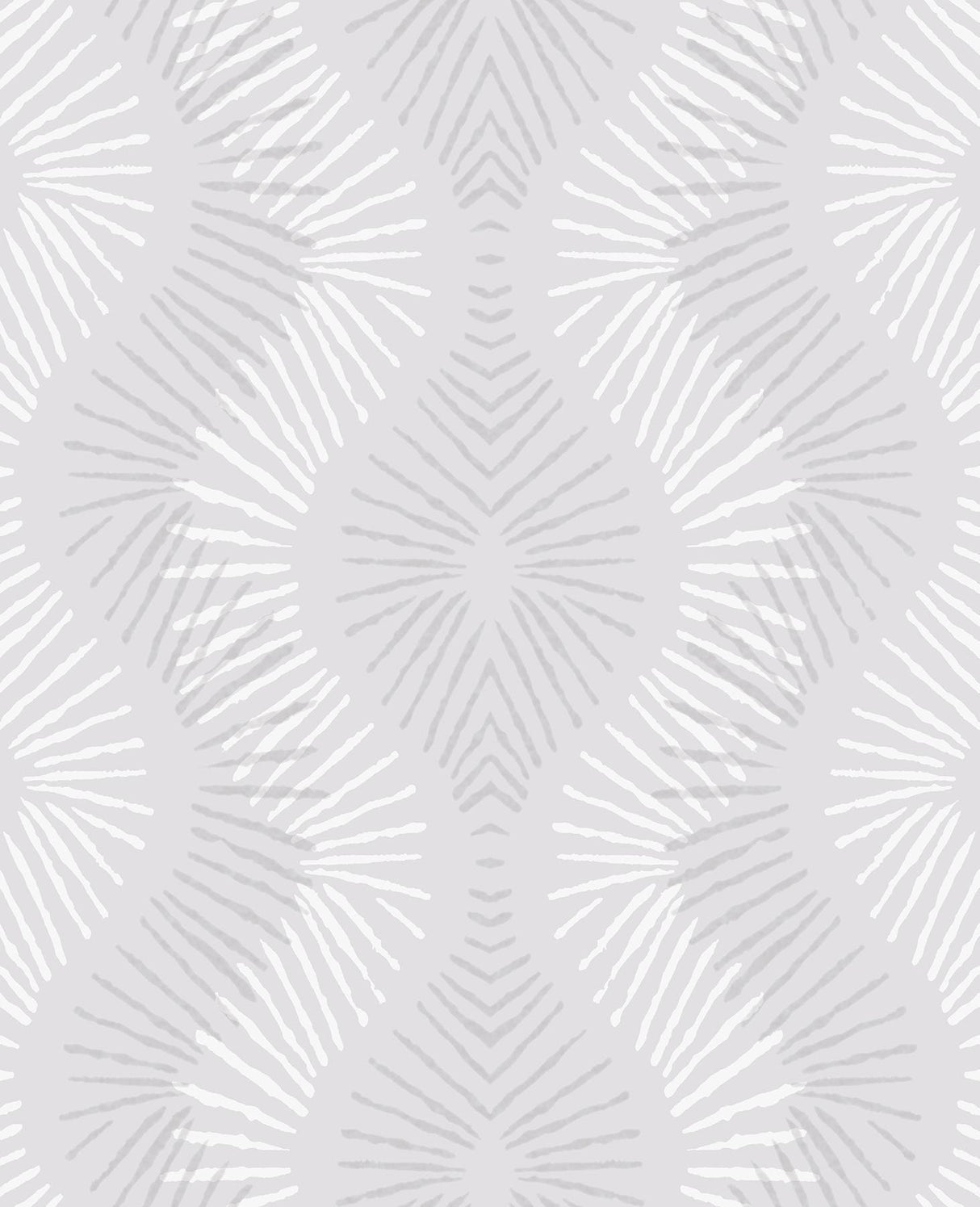 A-Street Prints Feliz Silver Beaded Ogee Wallpaper