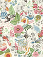 A-Street Prints Whimsy Multicolor Fauna Wallpaper