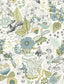 A-Street Prints Whimsy Green Fauna Wallpaper