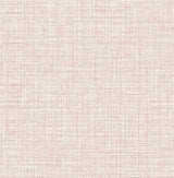 A-Street Prints Mendocino Rose Linen Wallpaper