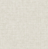 A-Street Prints Mendocino Beige Linen Wallpaper
