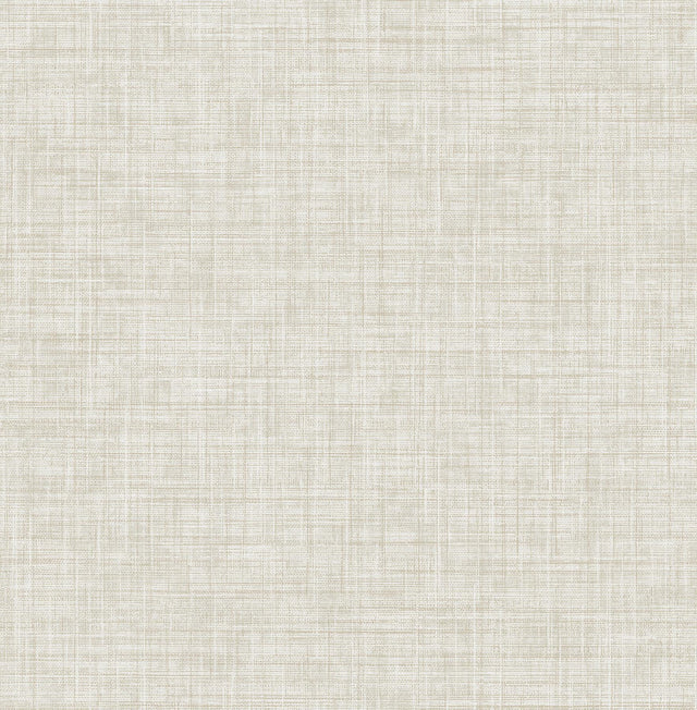 A-Street Prints Mendocino Beige Linen Wallpaper