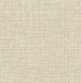 A-Street Prints Mendocino Light Brown Linen Wallpaper