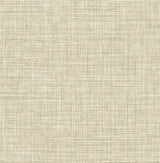 A-Street Prints Mendocino Linen Light Brown Wallpaper