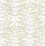 A-Street Prints Akira Beige Leaf Wallpaper