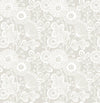 A-Street Prints Ana Taupe Floral Wallpaper