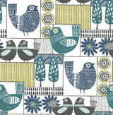 A-Street Prints Hennika Patchwork Multicolor Wallpaper