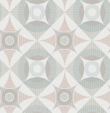 A-Street Prints Ellis Multicolor Geometric Wallpaper