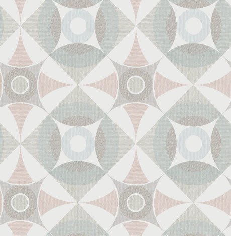 A-Street Prints Ellis Multicolor Geometric Wallpaper