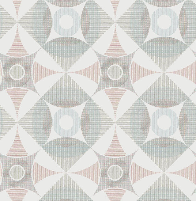 A-Street Prints Ellis Multicolor Geometric Wallpaper