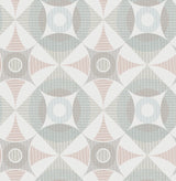 A-Street Prints Ellis Geometric Multicolor Wallpaper