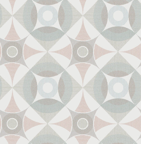 A-Street Prints Ellis Geometric Multicolor Wallpaper