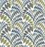 A-Street Prints Fiddlehead Green Botanical Wallpaper