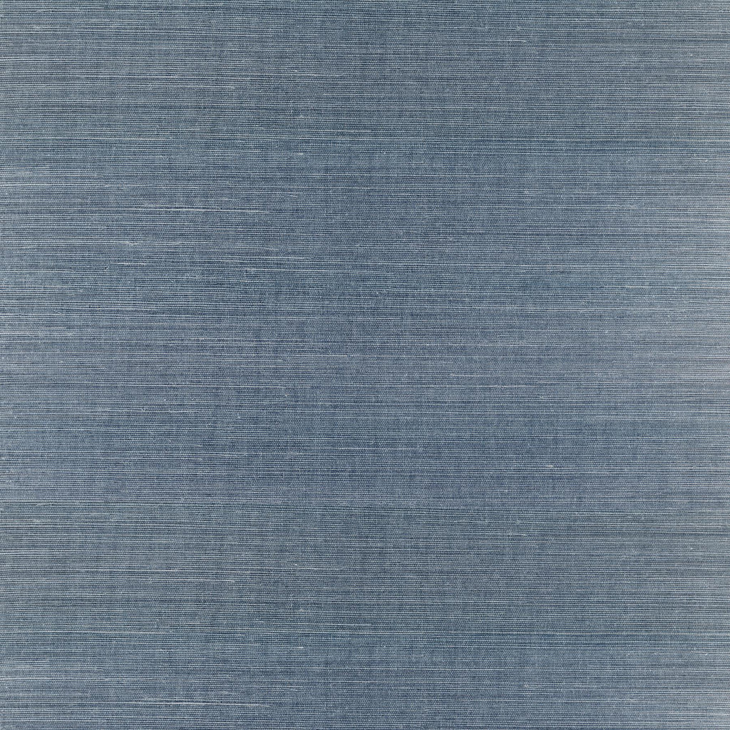 A-Street Prints Lamphu Grasscloth Blue Wallpaper