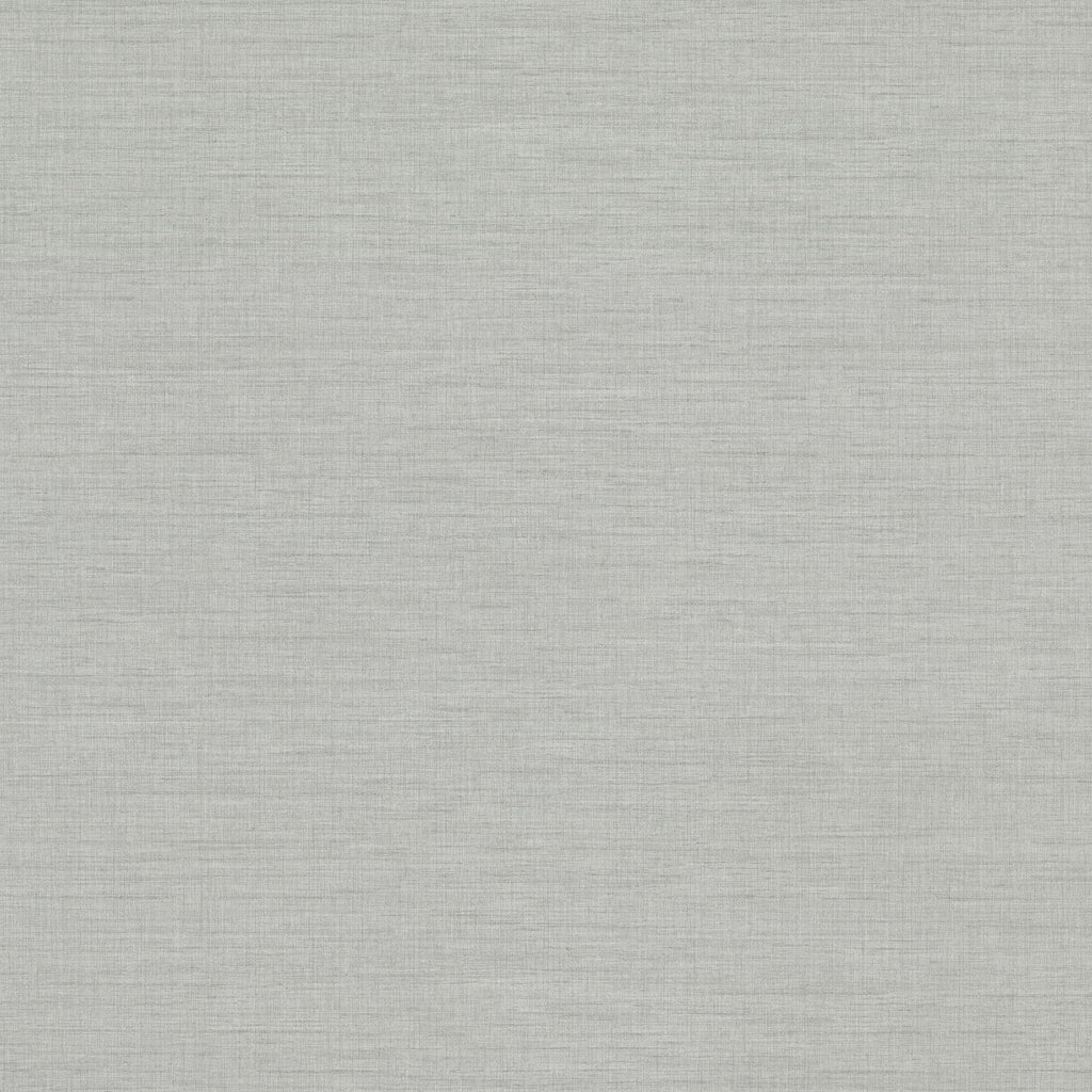 A-Street Prints Essence Light Grey Linen Texture Wallpaper