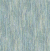 A-Street Prints Raffia Faux Grasscloth Aqua Wallpaper