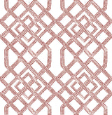 A-Street Prints Traverse Red Trellis Wallpaper