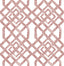A-Street Prints Traverse Red Trellis Wallpaper
