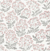 A-Street Prints Floret Flora Pink Wallpaper