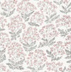 A-Street Prints Floret Pink Flora Wallpaper