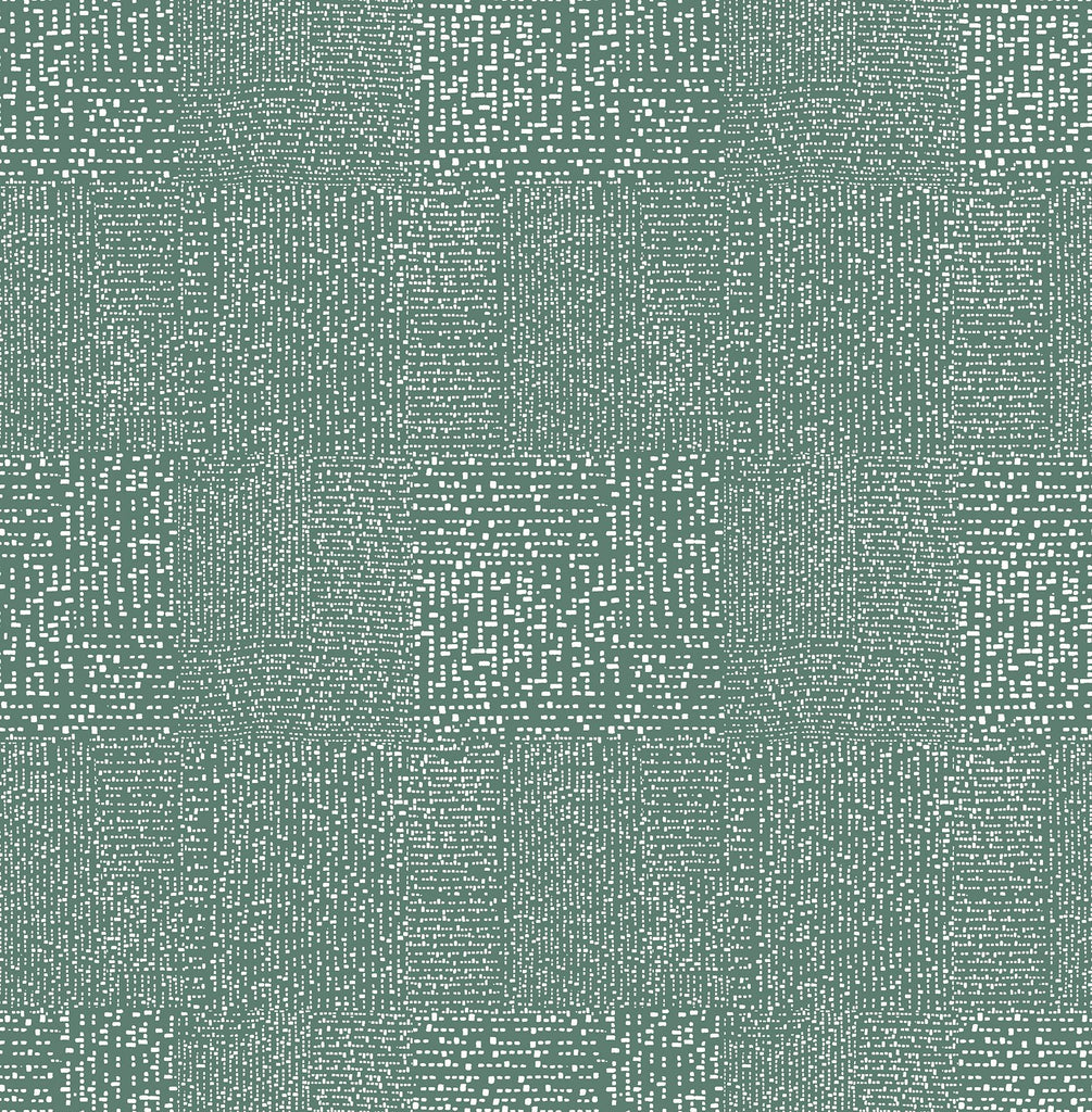 A-Street Prints Zenith Abstract Geometric Green Wallpaper
