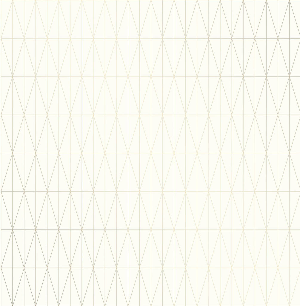 A-Street Prints Tofta Off-white Geometric Wallpaper