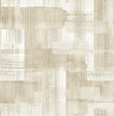 A-Street Prints Trosa Beige Brushstroke Wallpaper