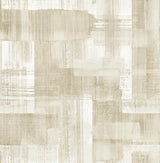 A-Street Prints Trosa Brushstroke Beige Wallpaper
