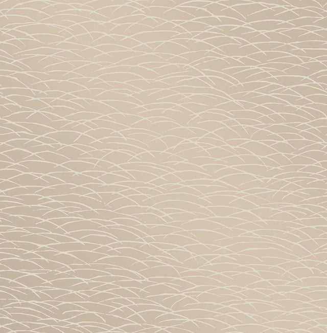 A-Street Prints Hono Beige Abstract Wave Wallpaper