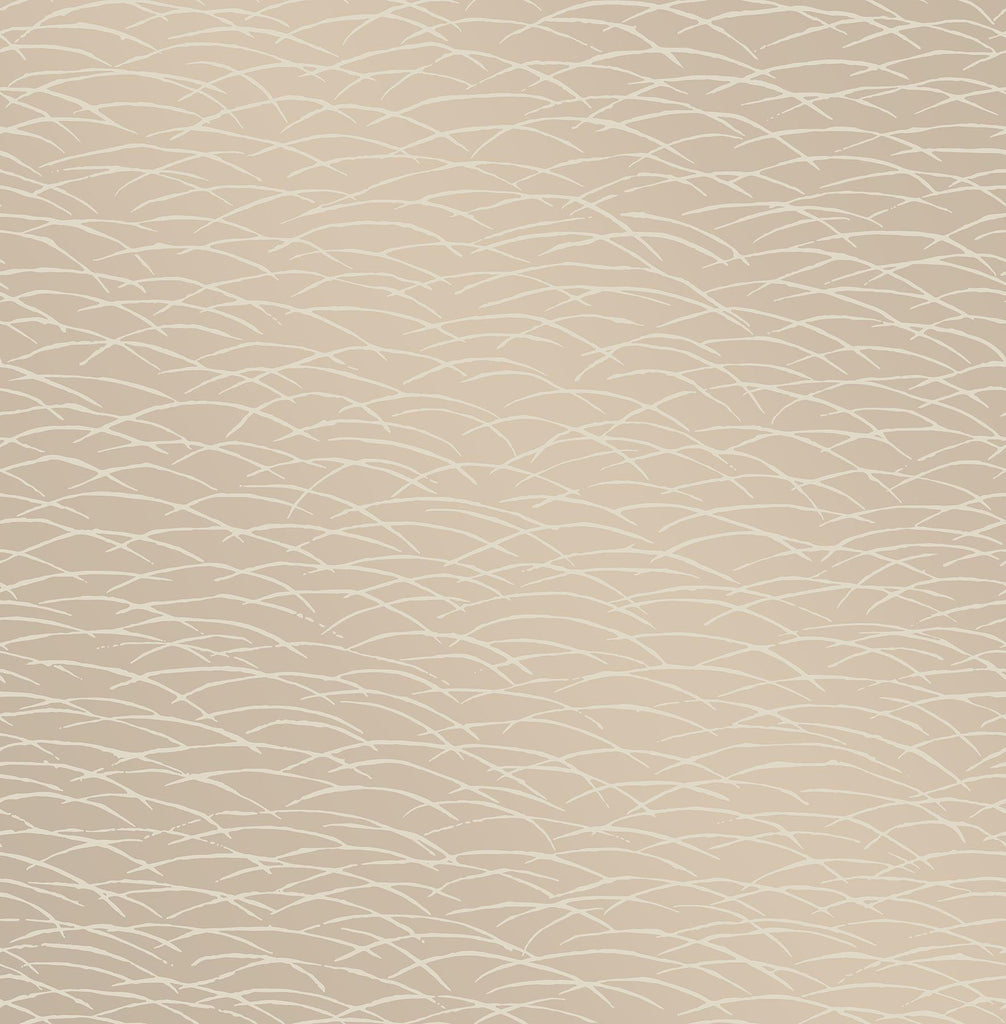 A-Street Prints Hono Beige Abstract Wave Wallpaper