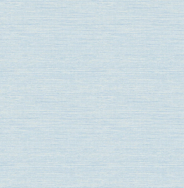 A-Street Prints Agave Bliss Sky Blue Faux Grasscloth Wallpaper