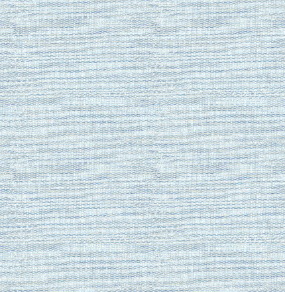 A-Street Prints Agave Bliss Sky Blue Faux Grasscloth Wallpaper