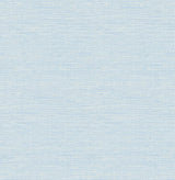 A-Street Prints Agave Bliss Faux Grasscloth Sky Blue Wallpaper