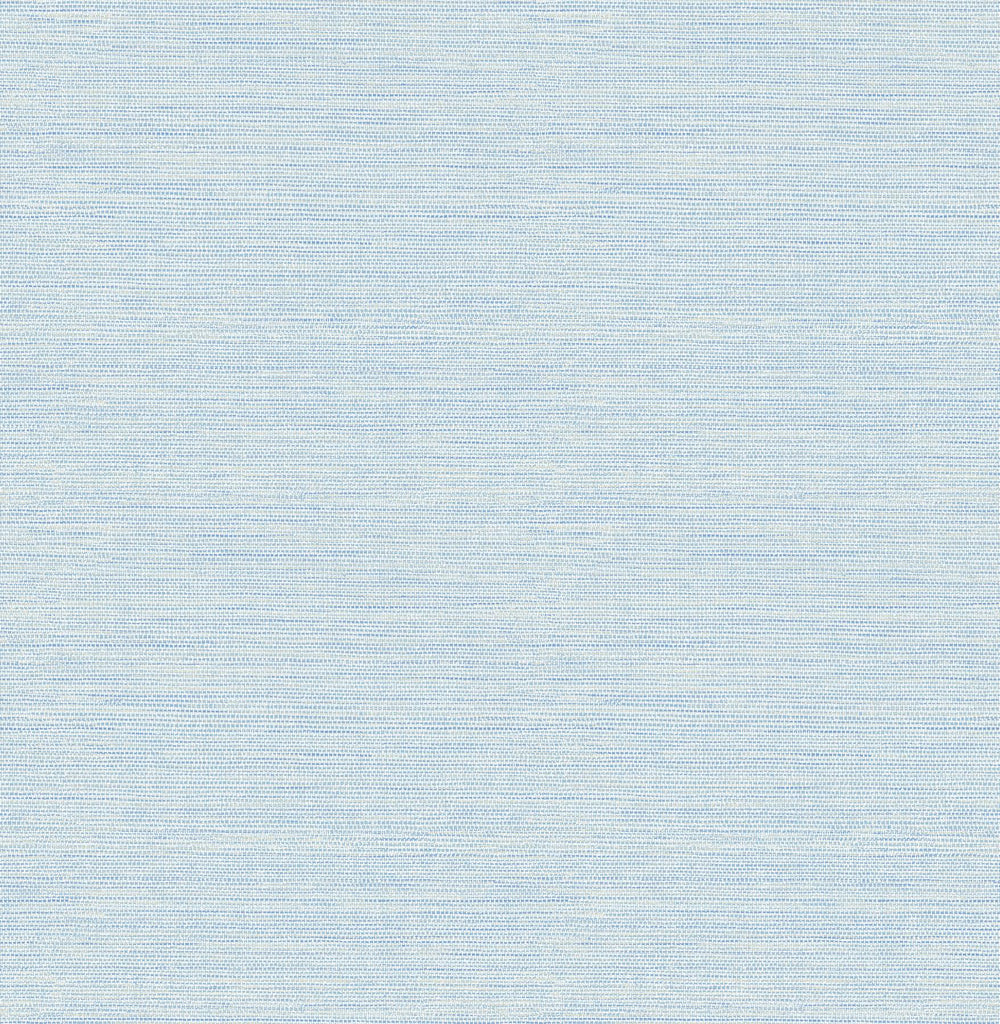 A-Street Prints Agave Bliss Faux Grasscloth Sky Blue Wallpaper