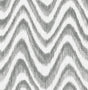 A-Street Prints Bargello Grey Faux Grasscloth Wave Wallpaper
