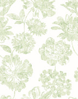 A-Street Prints Folia Floral Light Green Wallpaper