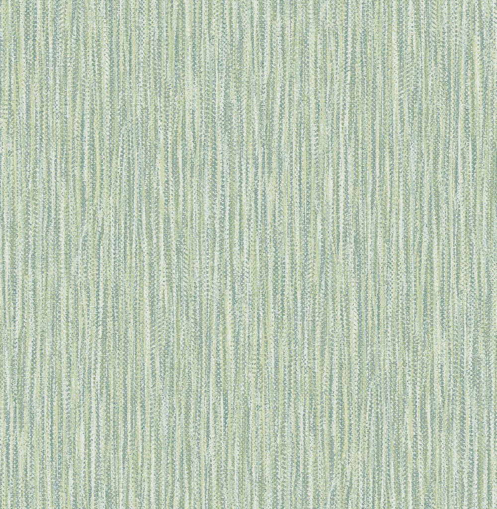 A-Street Prints Raffia Thames Green Faux Grasscloth Wallpaper